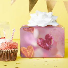 Papel de regalo moderno de San Valentín – Colorido