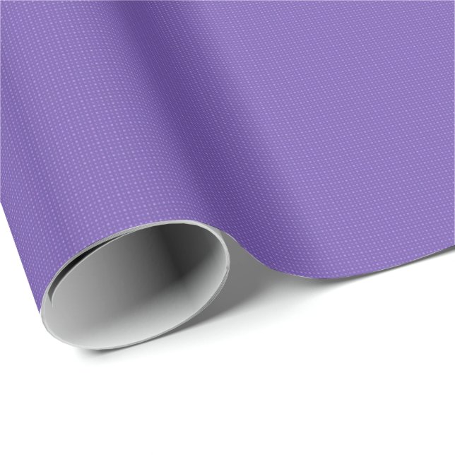 Papel De Regalo Moderno Elegante Plantilla Personalizada Azul Púrp (Esquina del rollo)