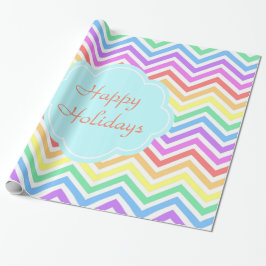 Papel De Regalo Moderno, fresco, moderno y colorido chevron arco i