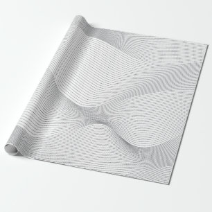 Papel De Regalo Moderno, simple, fresco, patrón de onda de movimie