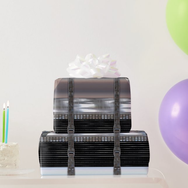 Papel De Regalo Moderno y elegante  (Regalos de fiesta)