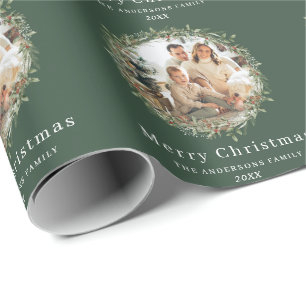 Papel De Regalo Modernos y elegantes Navidades coronaron