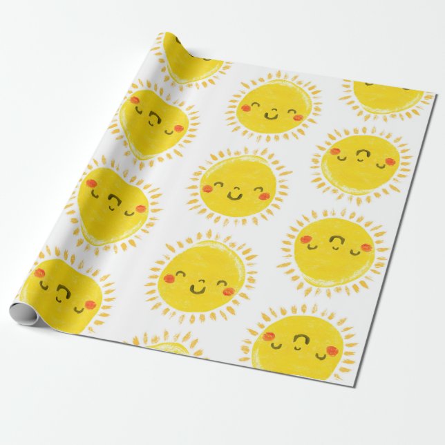 Papel De Regalo Moghrey mie ghrian (sol) (Desenrollado)