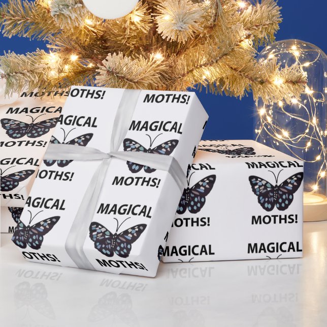 Papel De Regalo Moisés mariposa mágica (Vacaciones)