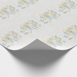 Papel De Regalo Momentos Simples Traen Grandes Navidades De Alegrí