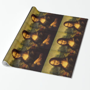 Papel De Regalo Mona Lisa de Leonardo da Vinci