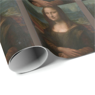 Papel De Regalo Mona Lisa: "Un acertijo, envuelto en un misterio..