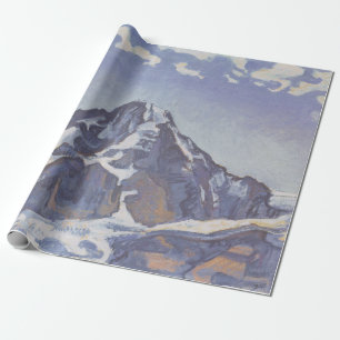 Papel De Regalo Monje Monje Con Nubes (Ferdinand Hodler)