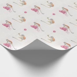 Papel De Regalo Monkey Party Birthday Cadeaupapier II
