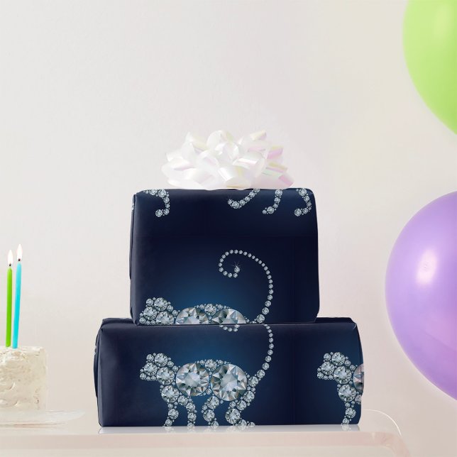 Papel De Regalo Mono del diamante (Subido por el creador)