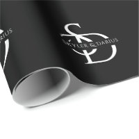 Monograma simple Boda personalizado con nombre