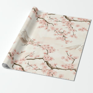 Papel De Regalo Monte Fuji con Flor de Cerezo – Japonés (3)