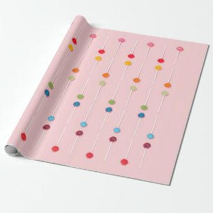 Papel De Regalo Montón de lollipops