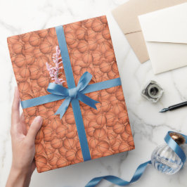 Papel De Regalo Montones de baloncesto