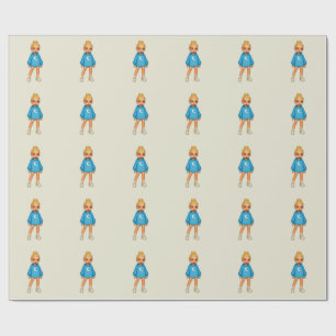 Papel De Regalo Moon Hoodie Fashion Doll Wrapping Paper