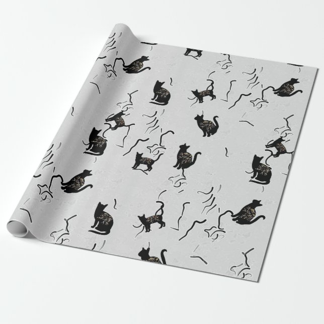 Papel De Regalo Moon sombría (Desenrollado)