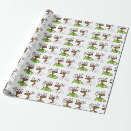 Papel De Regalo Moose de vacaciones