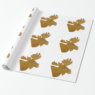 Papel De Regalo Moose Head Thunder_Cove