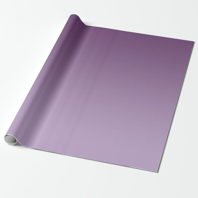 Papel De Regalo Morado Ombre (Desenrollado)