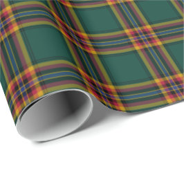 Papel De Regalo Moran Clan Tartan Irish Plaid Pattern