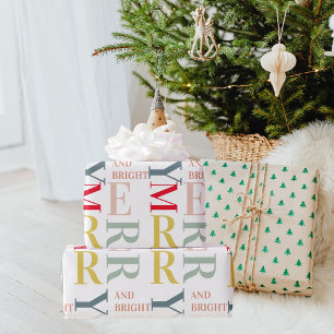 Papel De Regalo Morera y luminosidad de color moderno   Felices fi