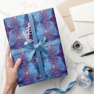 Papel De Regalo Morfo mariposa / Galaxia Mandala