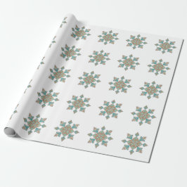 Papel De Regalo Moroccan Embroidery Star