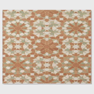 Papel De Regalo Moroccan Mosaic Star Gift Wrap