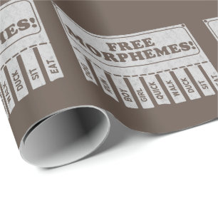 Papel De Regalo Morphemes gratis