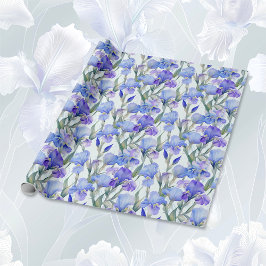 Papel De Regalo Morple Iris Floral 25° Aniversario Boda
