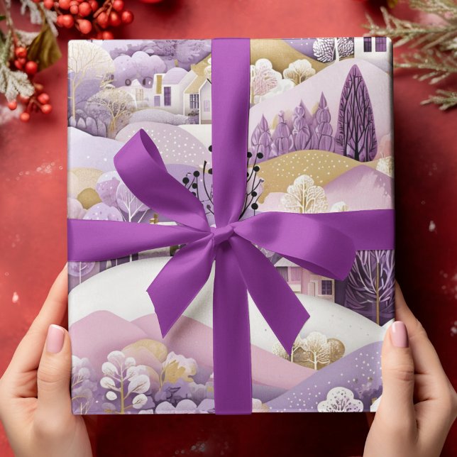 Papel De Regalo Morple Winter Wonderland (Subido por el creador)