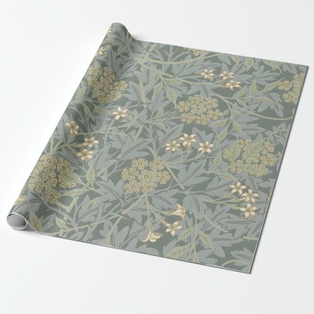 Papel De Regalo Morris Vine & Jasmine Garden Flower Classic (Desenrollado)