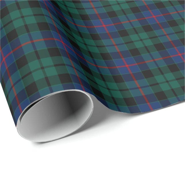 Papel De Regalo Morrison Clan Tartan (Esquina del rollo)