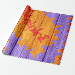 Papel De Regalo Mosaic Abstract Pastel Wood #3