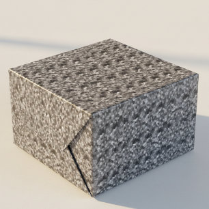 Papel De Regalo Mosaico abstracto negro y gris