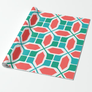 Papel De Regalo Mosaico Art Deco