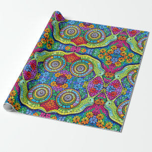 Papel De Regalo Mosaico de caracol