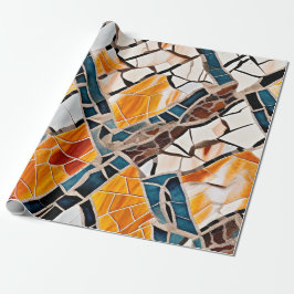 Papel De Regalo Mosaico de cristal brillante