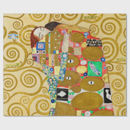 Papel De Regalo Mosaico de Cumplimiento de Klimt: Friso Vintage St