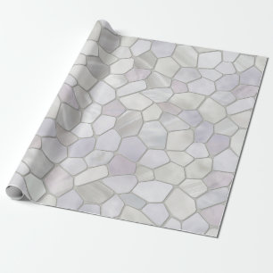 Papel De Regalo Mosaico Gray Platinum
