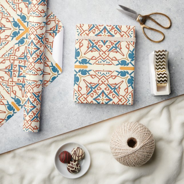 Papel De Regalo Mosaicos andaluces-marroquíes (Artesanía)