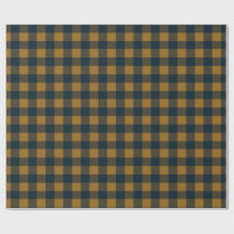 Mostaza Amarilla Buffalo Plaid Festivo a Cuadros 