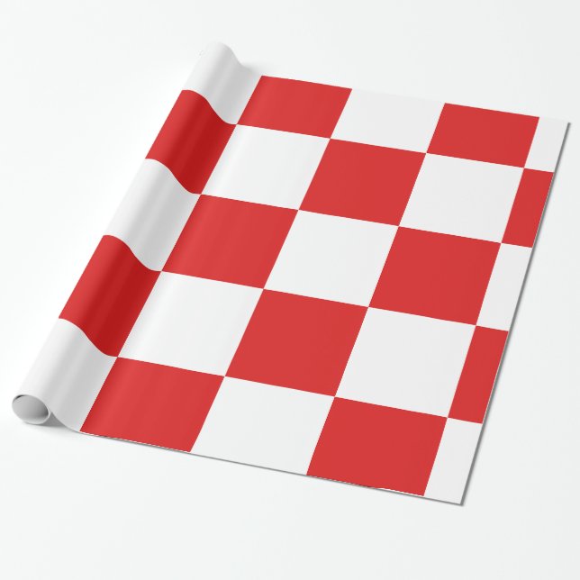 Papel De Regalo Mostrar tus colores - Croacia (Desenrollado)