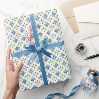 Papel De Regalo Motivo de jardín floral