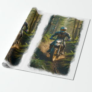 Papel De Regalo Moto-xing - Motocross Racers