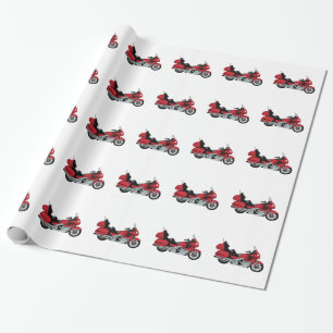 Papel De Regalo Motocicleta
