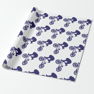 Papel De Regalo Motociclista BMX