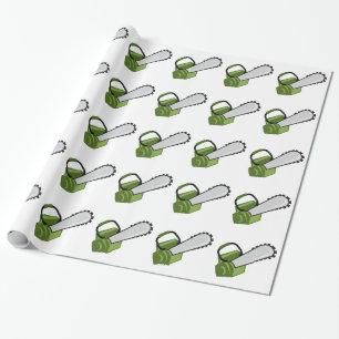 Papel De Regalo Motosierra