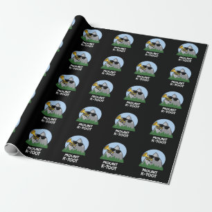 Papel De Regalo Mount K-Toot Funny Mountain Pun Dark BG
