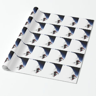 Papel De Regalo Mountain Climber Extreme Sports